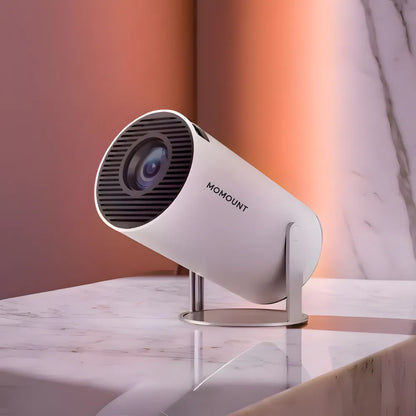 Projecteur Portable HD Smart – Android 11, Base Rotative 180°, Autofocus, 260 ANSI, WiFi 6, Bluetooth 5.0