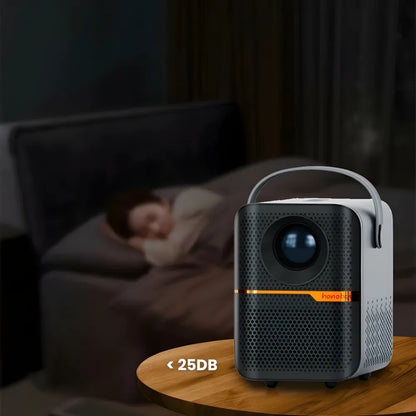 Mini Projecteur Portable Android – 300 ANSI Lumens, Autofocus, Android 10, Wi-Fi, Bluetooth 5.3, 6K Compatible