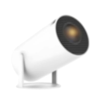 Projecteur Portable HD Smart – Android 11, Base Rotative 180°, Autofocus, 260 ANSI, WiFi 6, Bluetooth 5.0