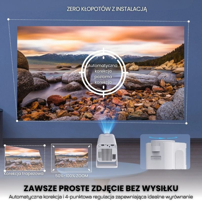 Momount – Vidéo Projecteur Intelligent - 500ANSI