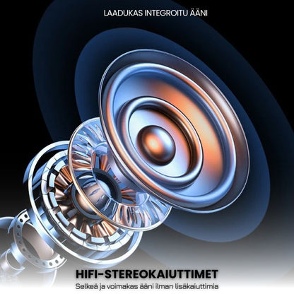 Projecteur Intelligent Full HD – 1100 ANSI Lumens, Android 9.0, Auto Focus, Wi-Fi 5G, Bluetooth 5.1